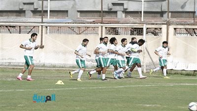 المصري يختتم مران اليوم استعدادًا للمقاولون العرب غدًا