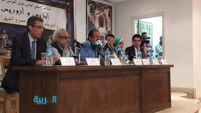 بالصور.. المؤتمر الصحفي بعرض العرائس المائية بالمجلس الأعلى للثقافة