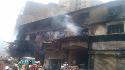 برلماني يبحث مع تجار الغورية والرويعي سبل تعويضهم عن حرائق العتبة