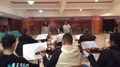 بالصور.. بروفات كوكب الشرق لفاعليات 