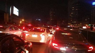 هبوط أرضي بمدينة نصر يتسبب في شلل مروري