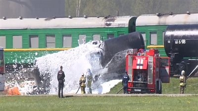 بالفيديو.. تدريبات الطوارئ الروسية قبل 