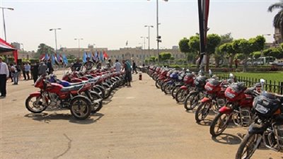 تسليم 11 دراجة بخارية لذوي الاحتياجات الخاصة بالقليوبية