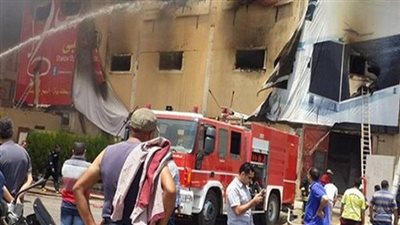 السيطرة على حريق شب في مصنع للبلاستيك بالعبور