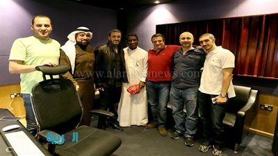 كاظم الساهر يغني قصيدة من كلمات حاكم دبي