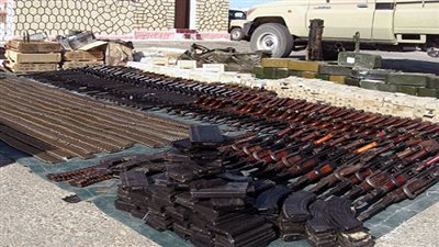 الأمن العام يضبط 168 قطعة سلاح ناري في حملات بالمحافظات