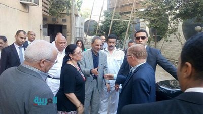 وزير الثقافة يزور المعهد العالي للسينما لتفقد آثار الحريق