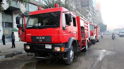 إخماد حريق بشقة سكنية في أطفيح