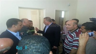 بالصور.. أطباء وحدة الصحة ببني سلامة لمحافظ الجيزة: 