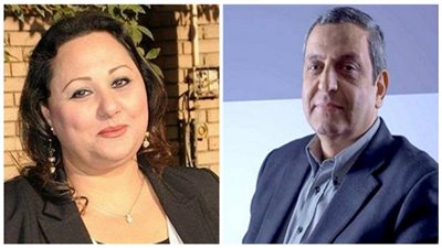 وصول نقيب الصحفيين وحنان فكري لحضور اجتماع مجلس النقابة 