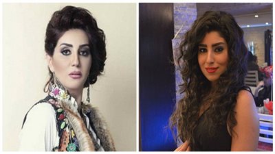 بالصور.. وفاء عامر وشقيقتها 