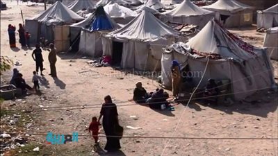 ننشر مشروع تخرج لطلبة كلية إعلام في خيم إيواء الخانكة