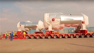 سيمنس: مصر تسلمت 4 توربينات غاز لتشغيل محطات الكهرباء الجديدة
