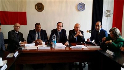 وفد الدبلوماسية الشعبية يبحث مع الشركات الإيطالية عودة السياحة إلى مصر