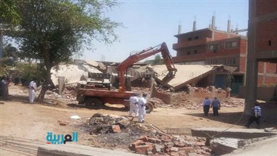 بالصور.. الجيزة تنفذ 67 قرار إزالة تعديات على أراضي زراعية