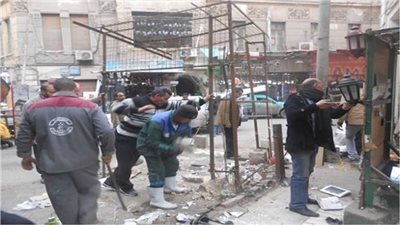 رفع 13 حالة إشغال بحي جنوب الجيزة