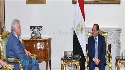 السيسي يستقبل رئيس مجلس إدارة شركة جنرال إلكتريك