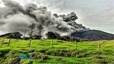 بالصور.. بركان توريالبا في كوستاريكا يفتح باب جهنم على السكان