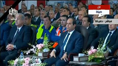 بث مباشر.. السيسي يشهد افتتاح توسعات مصنع 