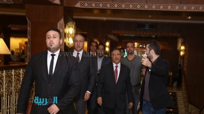 بالصور..بدء المؤتمر الصحفي لـ