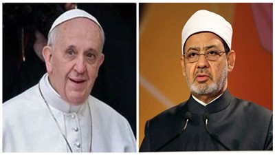 شيخ الأزهر يصل روما للقاء بابا الفاتيكان