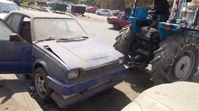 رفع 25 سيارة مخالفة داخل 8 أحياء بالقاهرة 