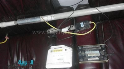 ضبط شبكة لتوزيع الإنترنت بدون تصريح بأسوان 