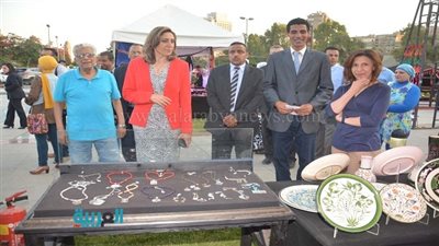 بالصور.. افتتاح الدورة الأولى للفنون التراثية السيناوية بالأوبرا