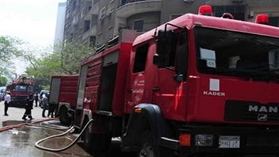 إخماد حريق بشقة سكنية بفيصل 