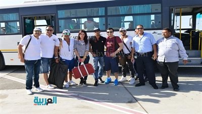 بالصور.. نجوم الفن يدعمون السياحة في الغردقة