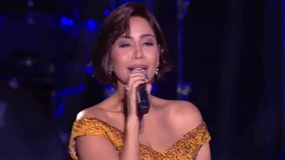 بالفيديو.. شيرين تبكى مع أغنية 