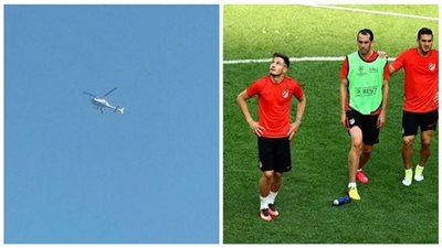 بالصور.. الريال يتجسس على أتلتيكو بـ