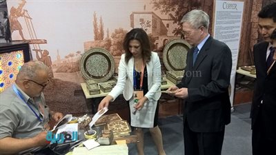 بالصور.. مصر تشارك في معرض بكين الدولي للحرف التراثية 