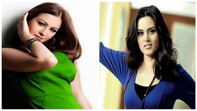 رشا المهدي تهنئ منة شلبي لفوزها بجائزة أفضل ممثلة 