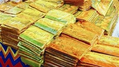 ضبط 832 لفة قمر الدين و268 كجم تين برشومى منتهية الصلاحية بالإسكندرية