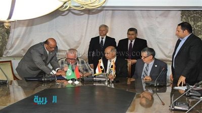 الشيحي يشهد توقيع بروتوكول بين جامعة كفر الشيخ و