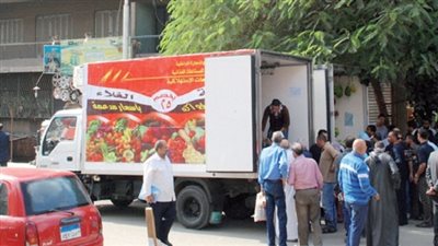 حي المرج ينظم قافلة لبيع السلع الرمضانية بأسعار مخفضة