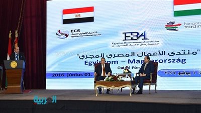 مشاركة السيسي في منتدى الأعمال 