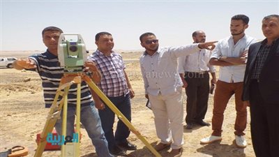 بالصور.. تخصيص قطعة أرض بالواحات البحرية لإنشاء محطة وقود