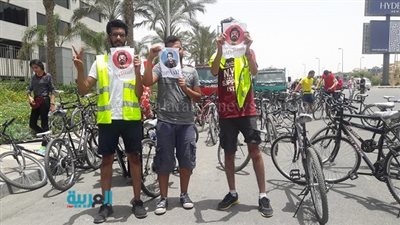 بالصور.. ماراثون رياضي للحركات الساسية تضامنًا مع زملائهم المحبوسين 