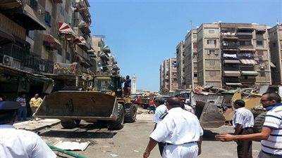 تنفيذ 1225 إزالة إدارية وضبط 226 بائعًا متجولًا بالقاهرة