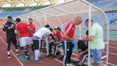 بالصور.. منتخب مصر جاهز لمواجهة تنزانيا بالقوة الضاربة