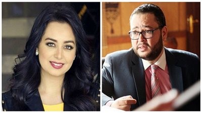 هبة مجدي وأحمد رزق داخل كواليس 