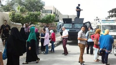 انتشار أمني واسع بمحيط لجان الثانوية العامة 