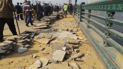 الانتهاء من أعمال كوبري قصر النيل بالكامل خلال أسبوعين 