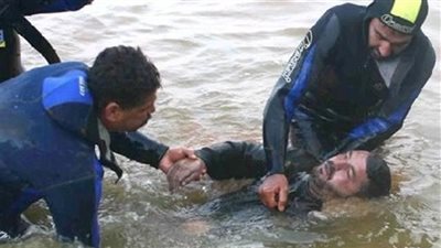 إنقاذ عامل حاول الانتحار في النيل لمروره بضائقة نفسية