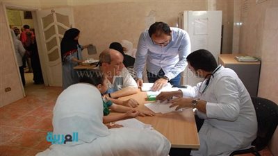 قافلة طبية للكشف على المواطنين بالشيخ عتمان بالحوامدية