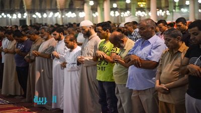 صلاة التراويح من مسجد عمرو بن العاص