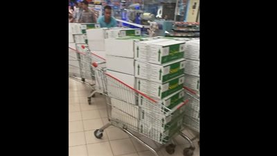 بالفيديو.. سحب السمن المعلب من 