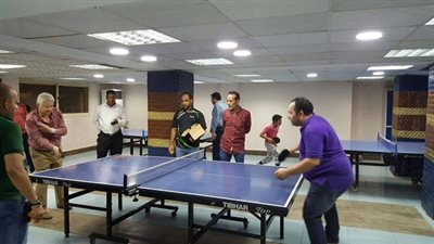 بالصور .. مباراة تنس تنهي الخلاف بين الزمالك وبرزنتيشن